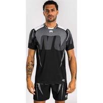 Venum Adrenaline Dry Tech T-Shirt - Black/Silver Grey