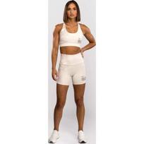 Venum Serpenti Women's Vale Tudo Shorts - Ivory/Burgundy