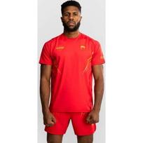 Venum x WOW FC Dry-Tech T-Shirt - Fury Red/Gold