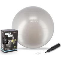 Naujas pilkas gimnastikos kamuolys HMS YB01 65 cm