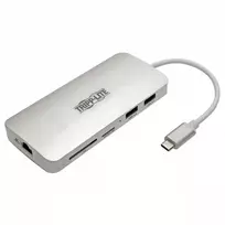 Eaton Tripp Lite USB-C Dock - 4K HDMI, USB 3.2 Gen 1, USB-A/C Hub, GbE, Memory Card, 60W PD Charging