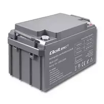 Qoltec 53037 AGM akumuliatorius | 12 V | 65Ah | maks. 780A