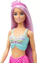 Barbie Lalka Syrenka długie włosy HRR00 MATTEL