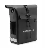 RockBros „Rockbros“ dviračių krepšys su kuprinės funkcija, atsparus vandeniui, su tvirtinimu šalmui, 18 l talpos – juodas