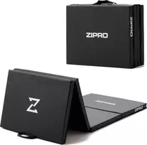 „Zipro“ 4 dalių gimnastikos čiužinys, 180 cm x 60 cm x 4 cm, juodas