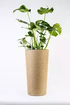 „Adoni“ boho stiliaus džiuto vazonas su įdėklu, 57 cm – rankų darbo (adoni57)