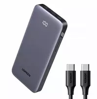 „Ugreen Nexode“ išorinis akumuliatorius, 10000 mAh, pilkos spalvos