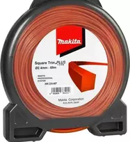 „Makita“ pjovimo viela 2,4 mm / 69 m, kvadratinė, ruda (E-02814)