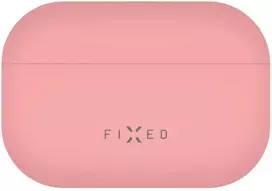 „Fixed“ itin plonas silikoninis „Silky“ dėklas „Apple AirPods Pro 3“, rožinis