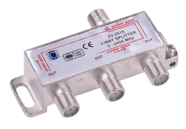 TV, SAT, HDMI, DVI kabeliai ir priedai // TV ir radijo antenos // Splitter 3way 5-2450MHz