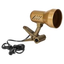 Įrankiai ir matavimo prietaisai // Įrankių, priedų naujienos // DALLA, lampa biurkowa z klipsem, 40W, E27, stal + tworzywo, złota