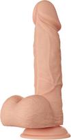 Pretty Love Beautiful 21,8 minkštas TPE dildo - Kūno spalva