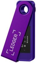 Ledger Nano S Plus - Portfel kryptowalutowy, CC EAL5+, USB-C, Purple | LEDGERSPLUSAP | 3760027783665