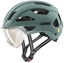 Šalmas Uvex stride visor MIPS sage green matt