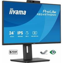 60,5cm/23.8" (1920x1080) iiyama ProLite XB2497HSNH-B1 16:9 FHD IPS 1ms 100Hz HDMI DisplayPort USB-C VESA Speaker Black | XB2497HSNH-B1 | 4948570125968