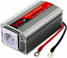 Przetwornica EuroCase AC/DC 12V/230V, 500W, USB (DY-8109-12) | DY-8109-12 | 8592522047950