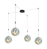 Šviestuvas lubų Domoletti Bulb 2024114P4-CL, LED, 4000 °K, 0 x 40 W, skaidri sp.