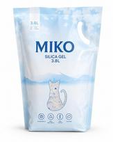MIKO Silica Gel silikagelinis kačių kraikas, rinkinys, 8 vnt. × 3.8L
