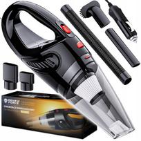 Galingas automobilinis rankinis dulkių siurblys 120w su Hepa filtru