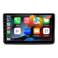 android 8 branduolių automobilių radijas junsun Fiat Panda 2003-2012 gps navi wifi bt carplay fm rds swc