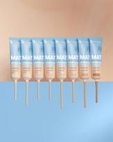 Hipoalerginis matinis apsauginis pagrindas su SPF 25, 03 Almond, 30g