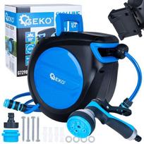 Geko žarnų ritė G72980, 20m, 1/2", automatinis susukimas, 180° sukimas, 1.9m jungiamoji žarna