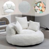 Sofa lova, chenilė, putplastis, 150 kg, 108x108x52 cm, 1 vnt