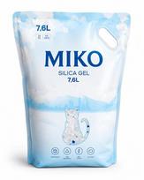 MIKO Silica Gel silikagelinis kačių kraikas, rinkinys, 4 vnt. × 7.6 l