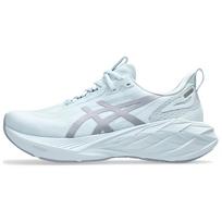 Asics Novablast 4 riboto leidimo šaltai pilkai mėlyni moteriški sportbačiai 1012B688-020 40 white