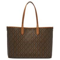 Fossil Madinga Universali Nešiojama Didelės Talpos PVC Pirkinių Krepšys Rankinė Ant Peties Moteriški Tote Krepšiai Ruda ZB1867914 Brown