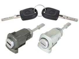 VW Passat B5 96-05 priekinių durų spynų įdėklai K+D 2 vnt.. rinkinys