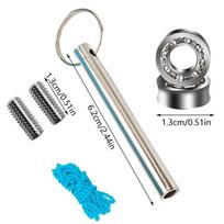 1Set Unresponsive Yoyo Bearings Bearing Removal Tool Yoyo Strings Responsive Yoyo Bearings Metal Axle W/ Wrench