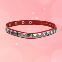 Black Pu Leather Square Rivets Gothic Punk Chokers Collar Choker Necklace For Goth Sexy Women Girl Cosplay Party Jewelry