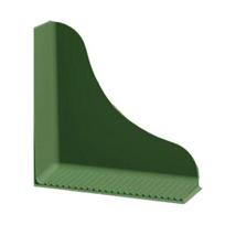 1/2Pcs Silicone Shower Splash Guard, Reusable Bathtub Corner Guard with Suction Cup, Waterproof No-Adhesive Bath Tub Water Guard 1pc žalia