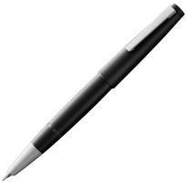 LAMY 2000 Black Fountain Pen Elegant fountain pen with a durable polycarbonate body 14K gold nib platinum Nib size EF - - (partially plated) - juoda