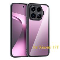Case For Xiaomi 17T / 17T Pro Minimalist Transparent Magnetic Acrylic Skin-Friendly Drop-Resistant Cover For MI 17 T Pro Funda Other