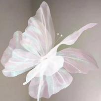 45-50cm 3D Fake Simulation Butterfly Vivid Lifelike Ornament for Retail Store Display Wedding Mall Decor balta