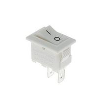 Mini 1vnt./ranka 10*15Mm praktiškas automobilio sunkvežimio mygtuko jungiklis 2 kontaktų įjungimo/išjungimo jūrinis svirties jungiklis juoda