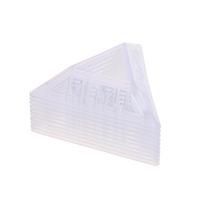 10 vnt Magic Cube stovo kelių spalvų rinkinys 3X3 4X4 5X5 plastikinio kubo pagrindo laikiklis gryna