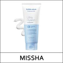 [MISSHA] (hp15) Super Aqua Ultra Hyalron putojantis prausiklis 200ml / (bo) white