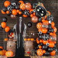Skeleton Ghost Halloween Decoration Decor Ornament Horror Scary Prop for Graveyard Front juoda