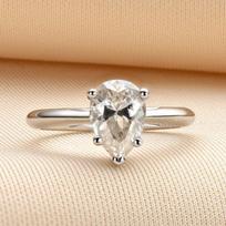 Real 2 Ct D Color Moissanite Rings For Women 100% 925 Sterling Silver Wedding Party Anniversary Sparkling Ring Ladies Jewelry 10