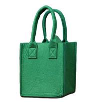 Kūčių rankinė: Veltinis Animacinis Dovanų ir Saldainių Maišelis Vaikams su Individualaus Logo Galimybe 1 small size bare bag blue