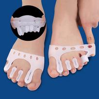 Silikoninis pirštų korektorius atskyrimo gelis Bunion Spreader Pain Relief Unisex Hallux
