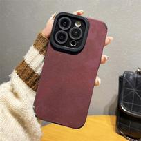 Prabangus zomšas ir avikailio odos dėklas, skirtas iPhone 16 15 14 Plus 13 12 11 Pro Max, su kameros apsauga, smūgiams atsparus, minkštas silikoninis dangtelis iPhone 14 Pro Max