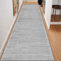 Paprasto stiliaus ilgas koridoriaus kilimas, vienspalvis, dekoracija, namų svetainės takelis, prieškambario, laiptų praėjimo neslystantis grindų kilimėlis 60*200cm white
