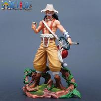 25cm/9.84in Anime One Piece Model Usopp Action Figures Pvc Statue Desktop Ornamen Collection Model Toys Gifts Beautiful Design brown