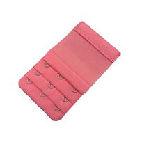 Prailginamas dirželis, liemenėlės ilgintuvas, pralaidus orui, 3 kabliukai, daugiaspalviai reguliuojami apatiniai apatiniai apatinių apatinių sagtis One Size pink
