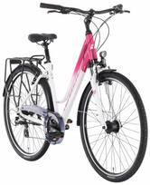 Dviratis Tabou Kinetic 2 W white-fuxia-L / 21"