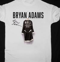 BRYAN ADAMS - Roll with the Punches Tour 2026 White All Size T-Shirt S